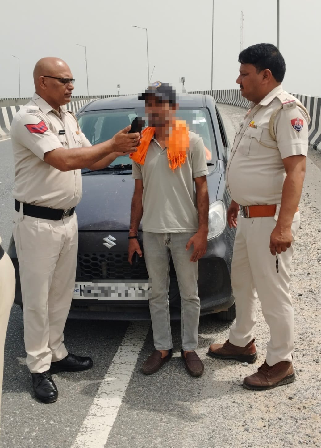 Action taken against 616 motorists for violating traffic rules.