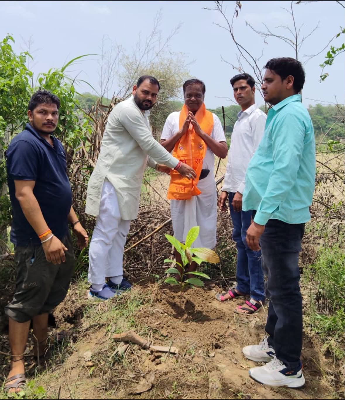 Tree plantation drive in honor of mothers continues; villagers are taking up the responsibility.