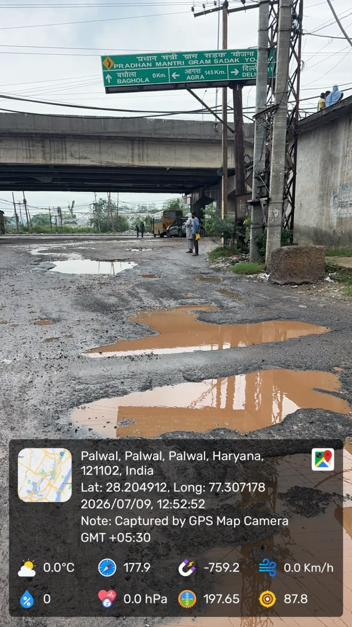 Damaged roads are increasing industrial costs.