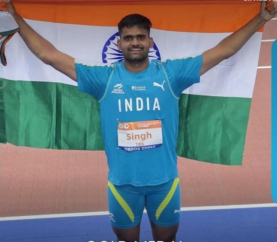 Anand Singh won gold in China, increased prestige