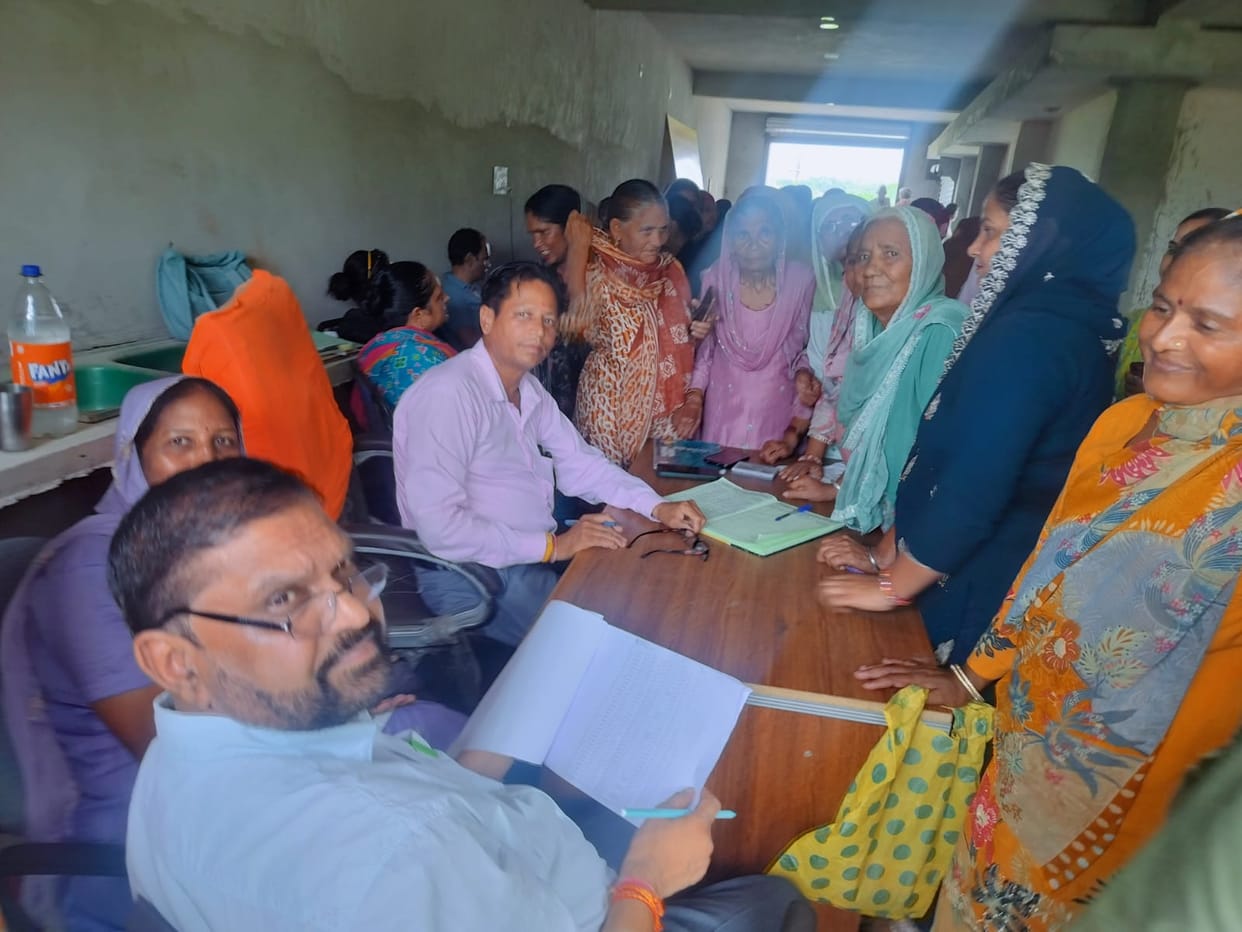 Issue raised regarding paved paths for the sports ground and cremation ground.