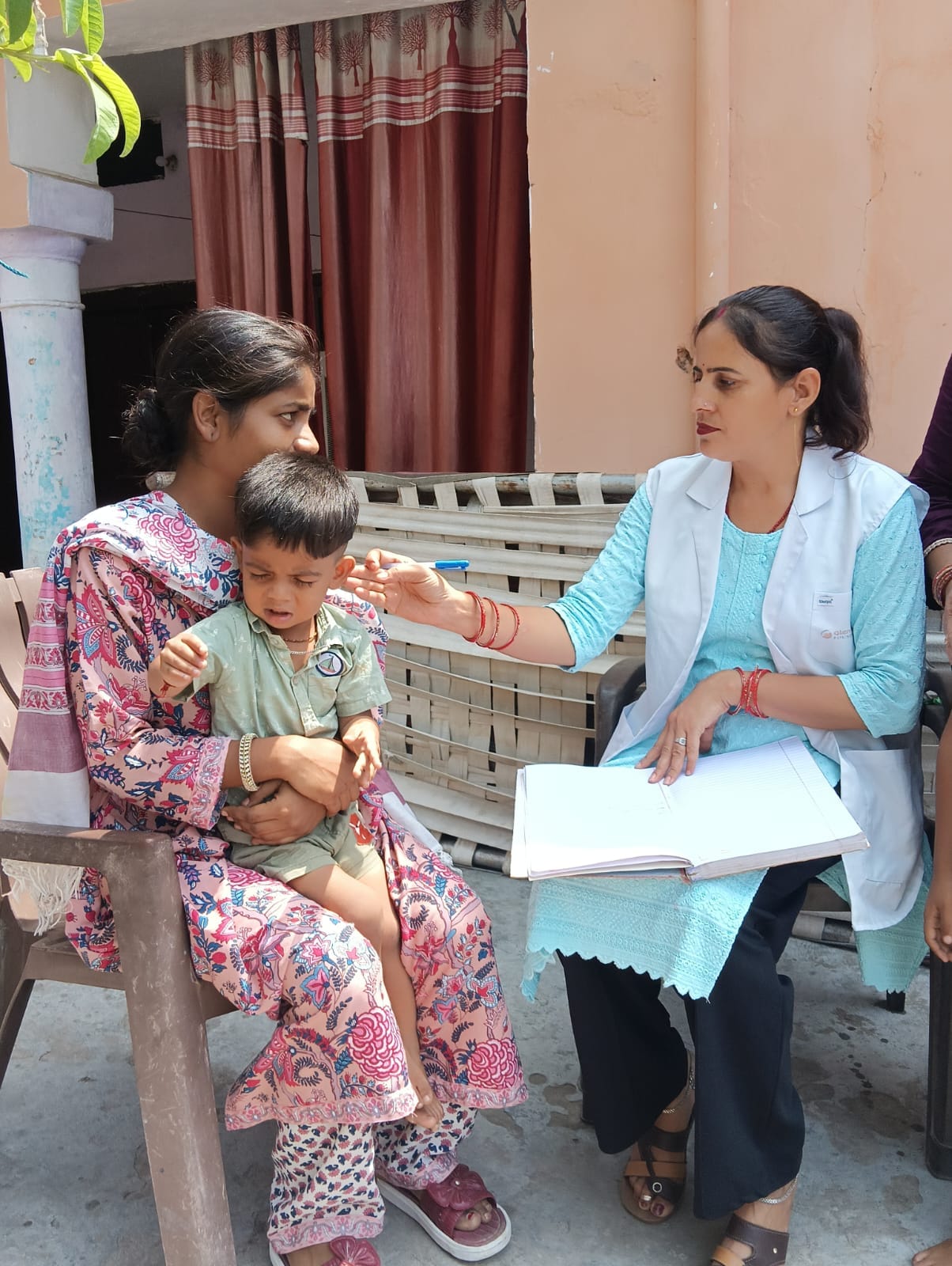 Health check-up of 67 people at a camp in Gurumajra