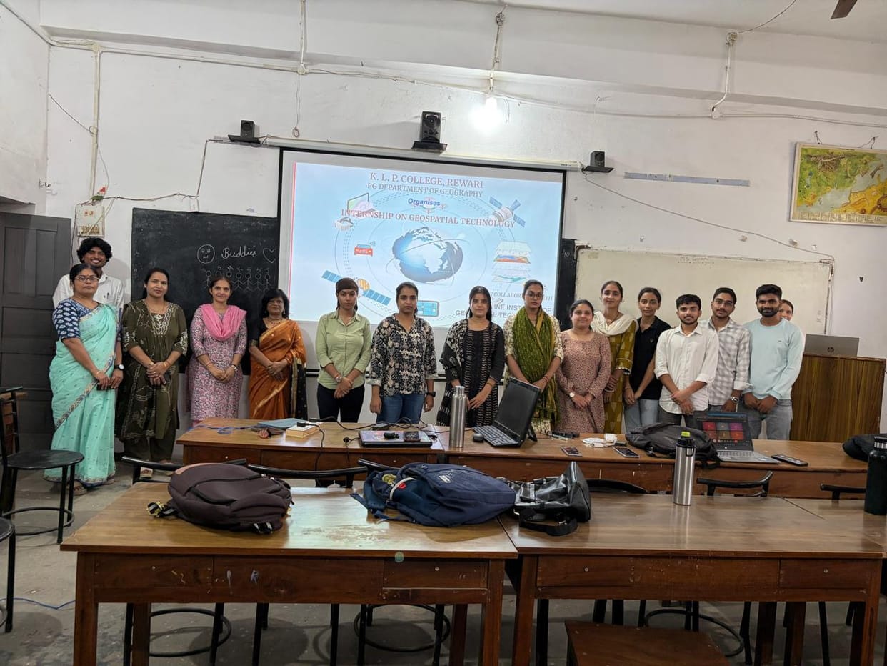 Geospatial Technology Internship Begins at KLP College