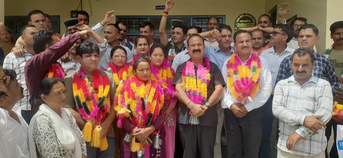 Congress-backed candidates secure the posts of Chairperson and Vice-Chairperson in the Karsog Panchayat Samiti.