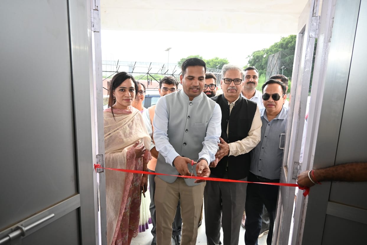 Modern fitness center at Luhnu Sports Complex dedicated to athletes.