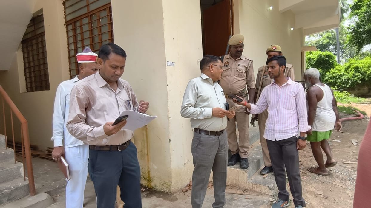 Encroachment removed from the 33/11 kV substation located at NCC T-junction.