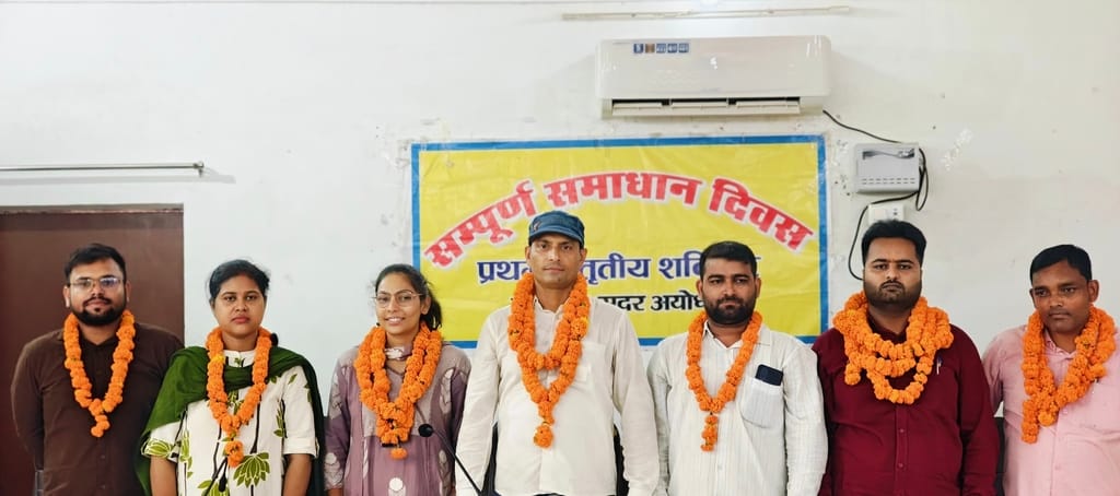 Saurabh Pandey elected President and Shubham elected Secretary