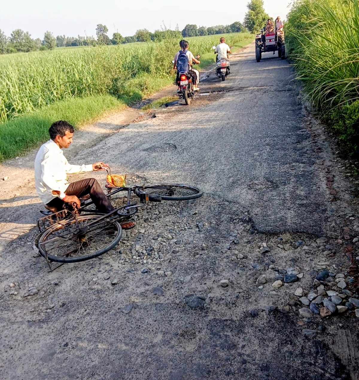 Demand for road repairs