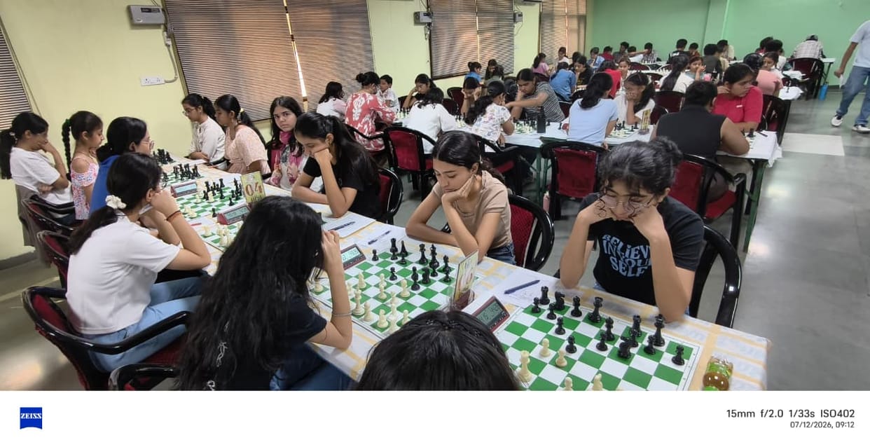 Gurugram's Aahana Gulati and Sonipat's Saksham emerged winners in Under-17 chess.