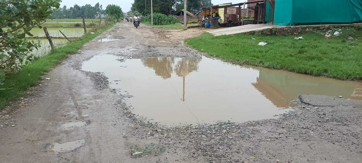 In the month of Sawan, the innocent are calling, but the roads are scaring