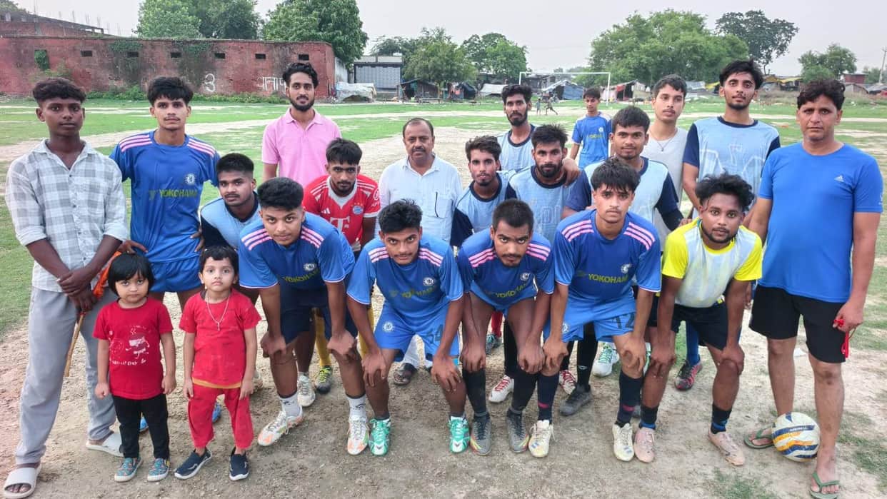 Ramnagar reaches final thanks to Rajesh's hat-trick; defeats Dhanapur 4-1.