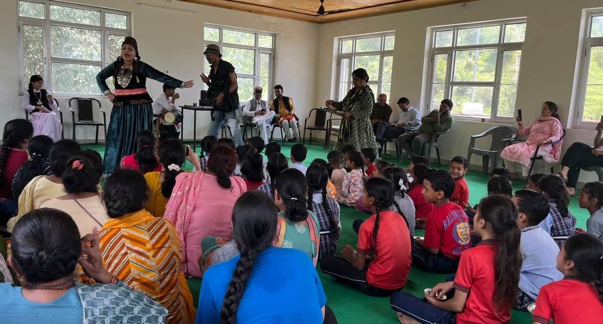 Information about the schemes given in the Panchayats of Dharampur