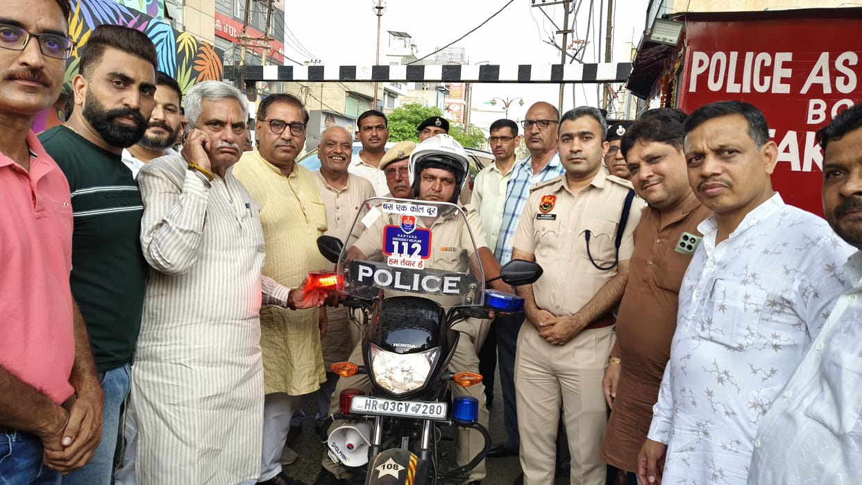 Gandhi Camp area gets a police assistance center.