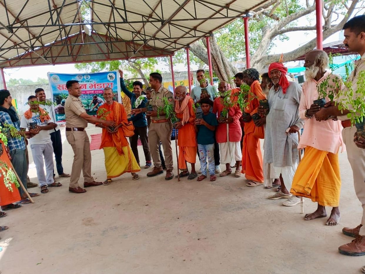 The slogan of a tree for mother resonated in Bateshwar Dham.