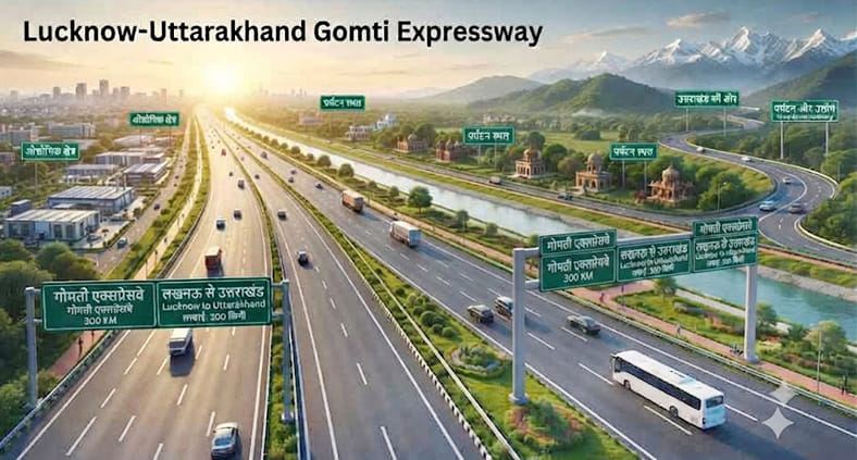Gomti Expressway to make the journey from Lucknow to Haldwani easier