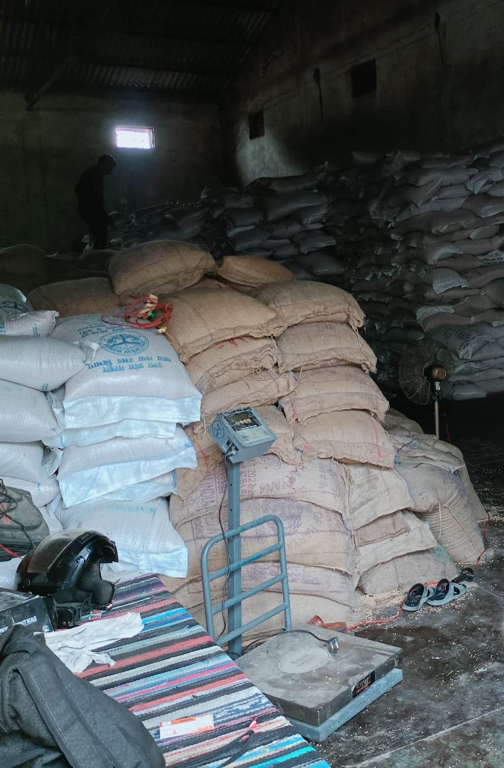 Wheat not lifted from warehouses; fertilizer sent instead.