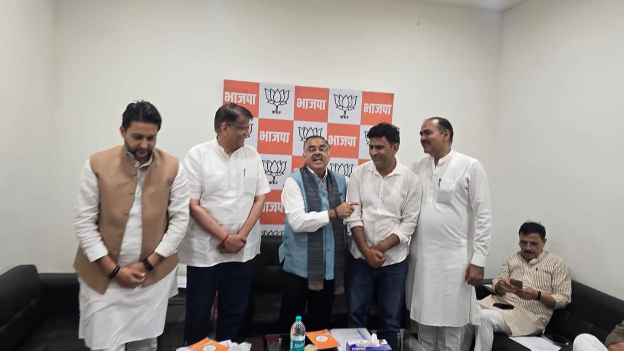 Badli Assembly constituency workers felicitated
