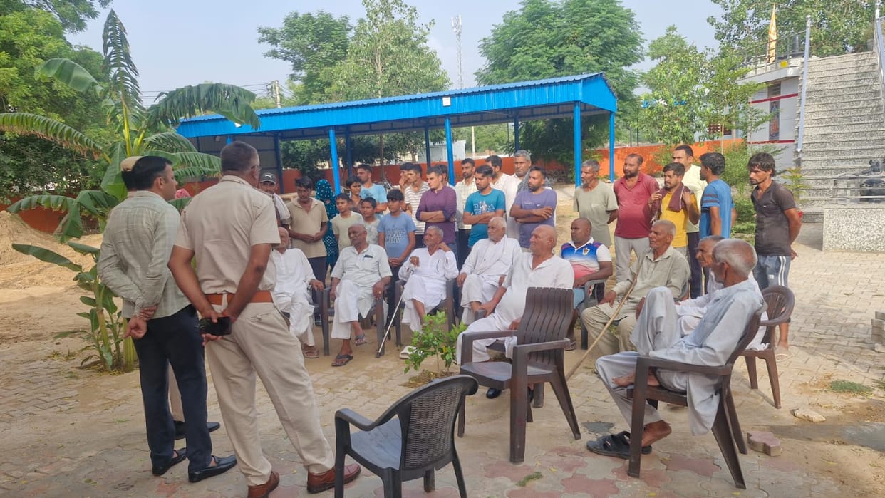 Message conveyed to youth to stay away from drugs; police held public outreach meetings in villages