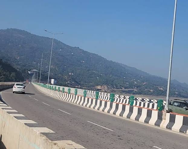 Joint inspection to be conducted for RCC pillars installed on forest land along the Kiratpur-Nerchowk four-lane highway.