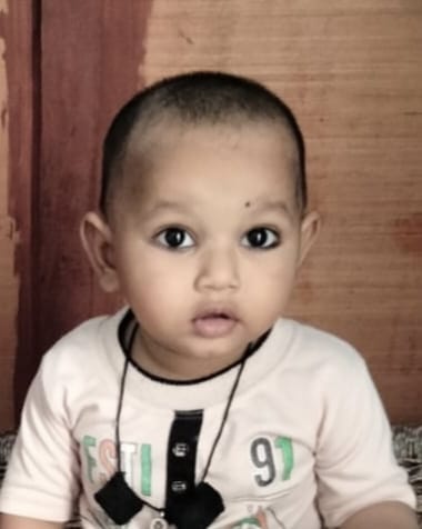 Two-year-old child dies after falling into a drain.