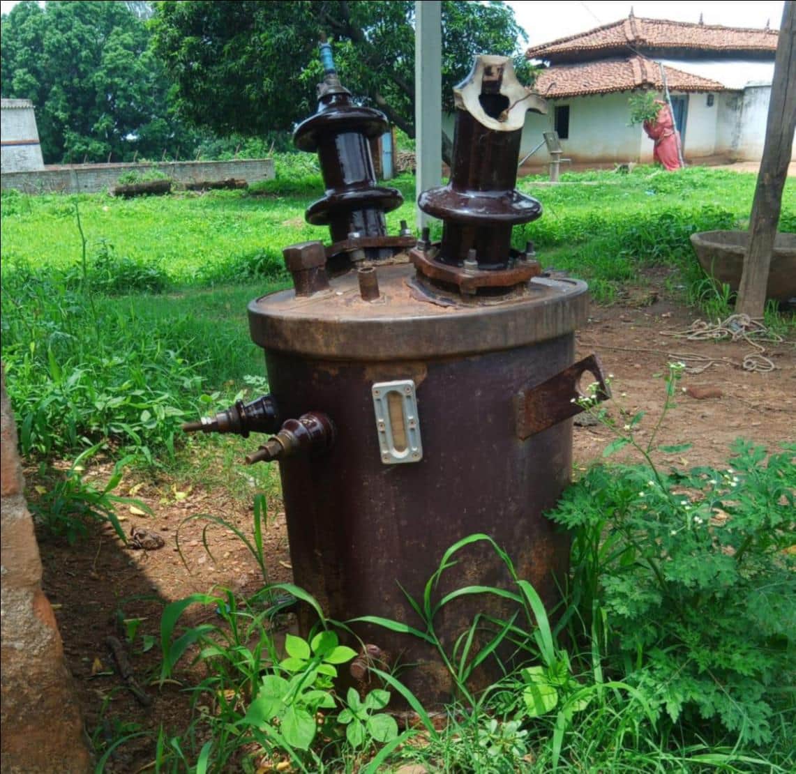 Power supply hit by lightning strike 15 transformers damaged