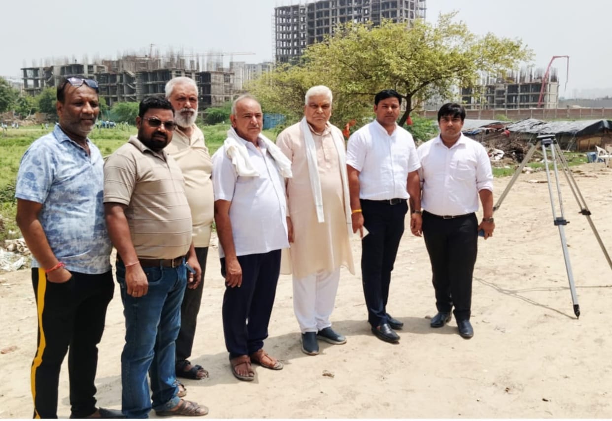 Path cleared for construction of 12-meter road in Sector-117