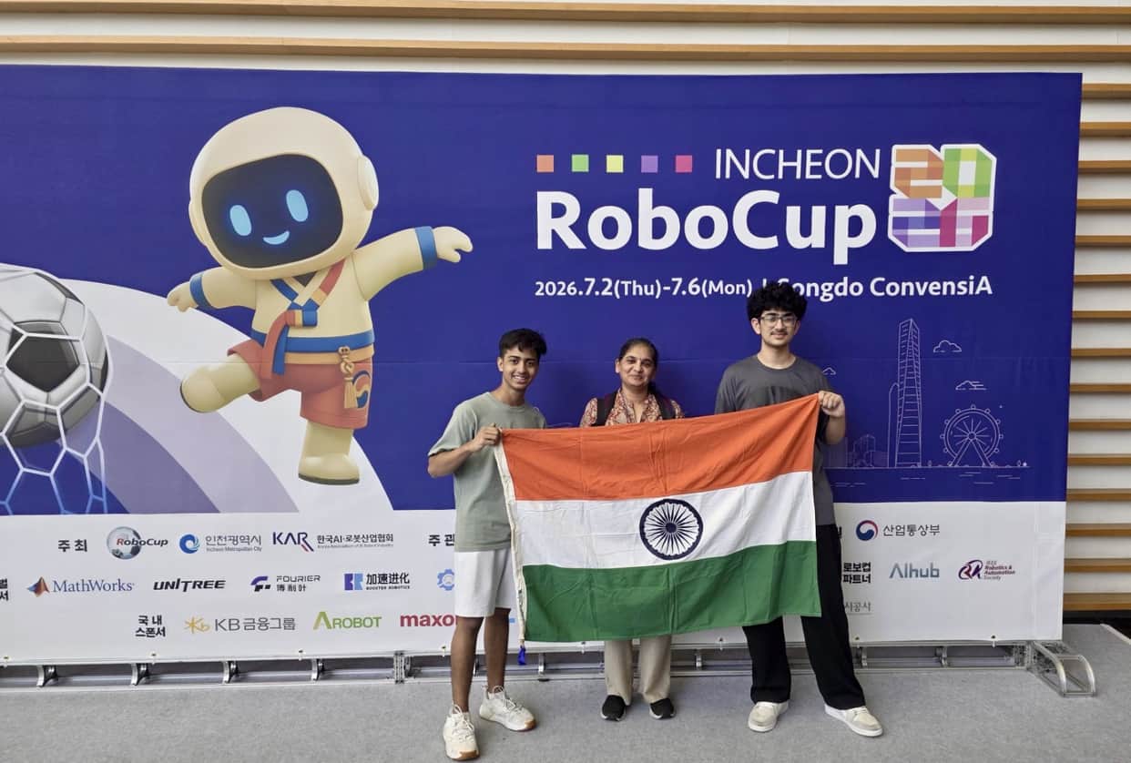 Shiv Nadar School becomes champion at RoboCup.