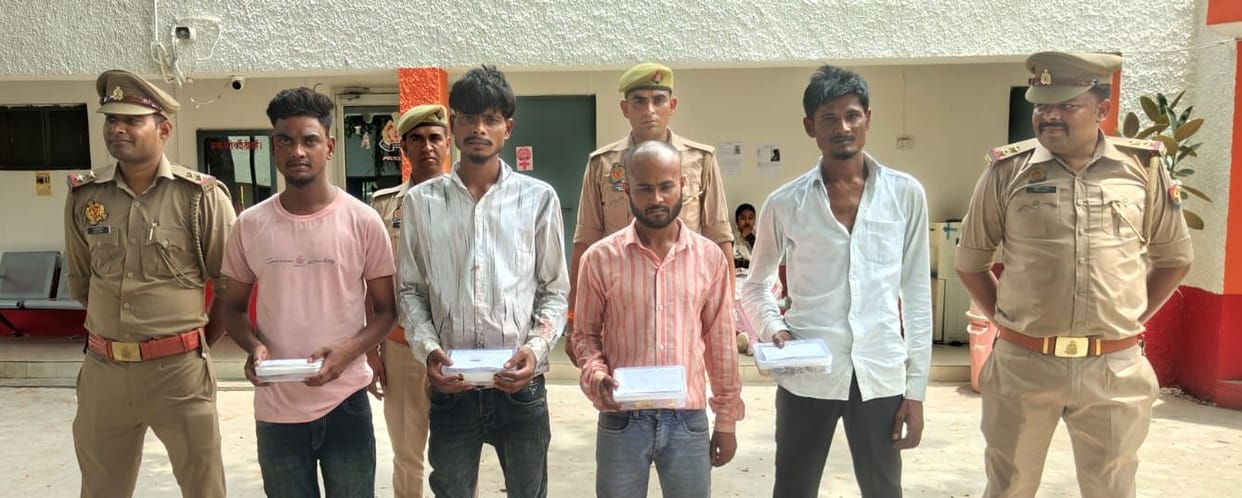 Four accused arrested for burglary at a police sub-inspector's house, stolen jewelry recovered