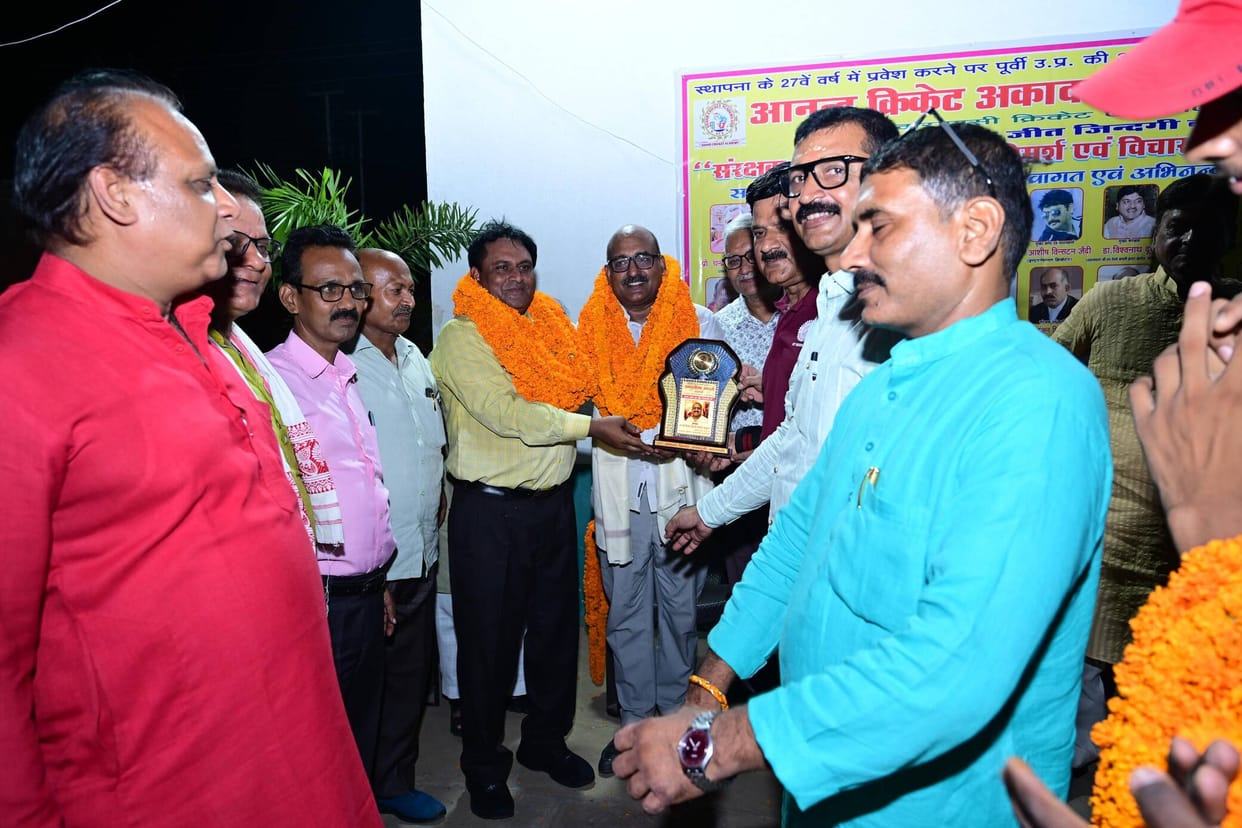 Madhukar Pandey becomes President of Anand Cricket Academy.