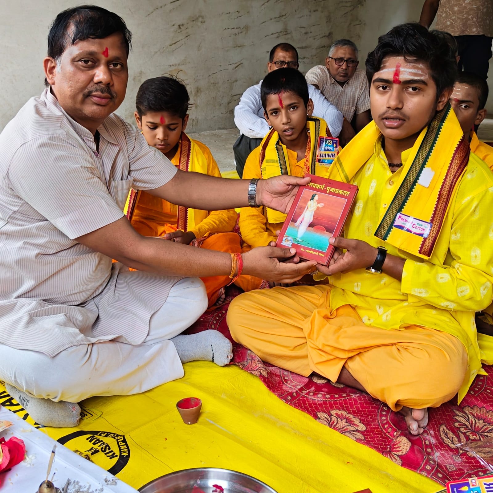 सुजानगंज -गौरीशंकर संस्कृत महाविद्यालय में गुरू कुल का भव्य शुभारंभ। स्रोत-आचार्य