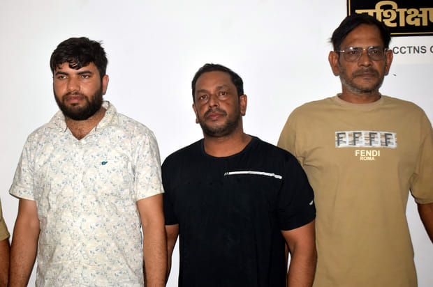 Three pistol smugglers from the notorious Umesh Pandit gang arrested