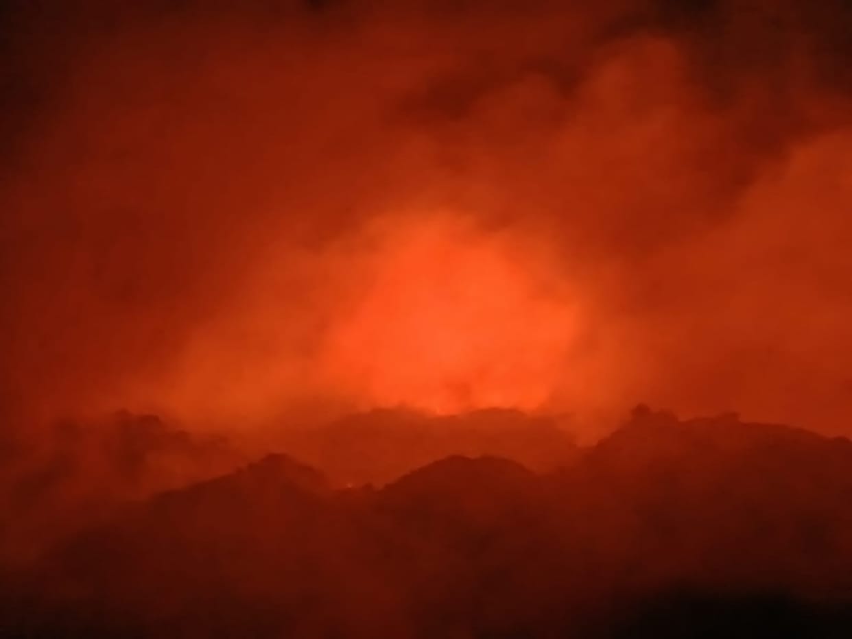 Fire breaks out in biomass pellets due to short-circuit; loss of 40 lakh claimed.