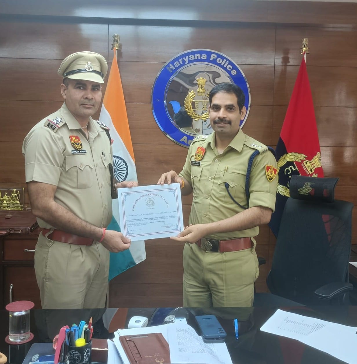 Performed humanitarian duty after duty, honored by SP