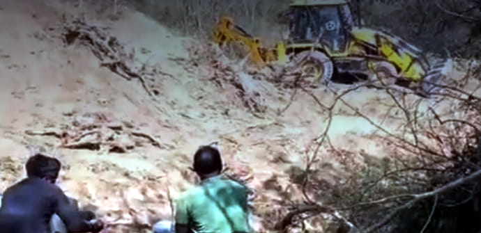 Is the reason for the conflict among forest workers not the cutting of wood from the ravines?