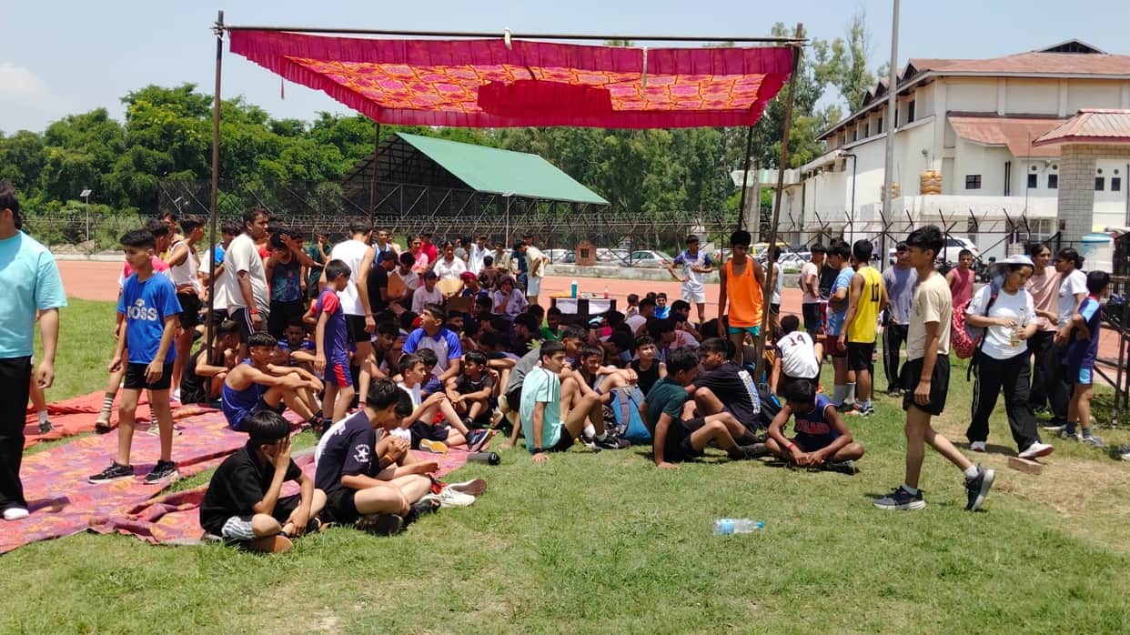 Trials begin for admission to Khelo India Centre, over 300 athletes showcase their talent