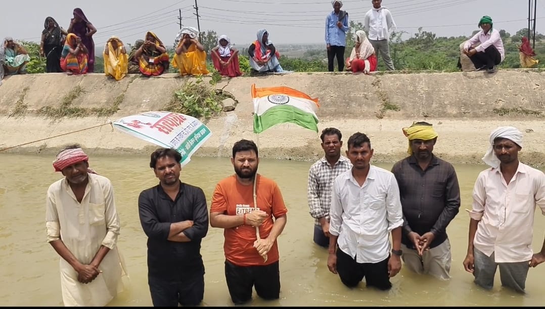 Farmers launch 'Jal Satyagraha' for water