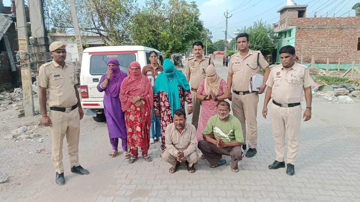 Six accused arrested in Deha Basti stone-pelting case.