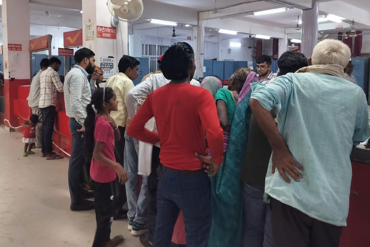 Post office banking services stalled for seven days