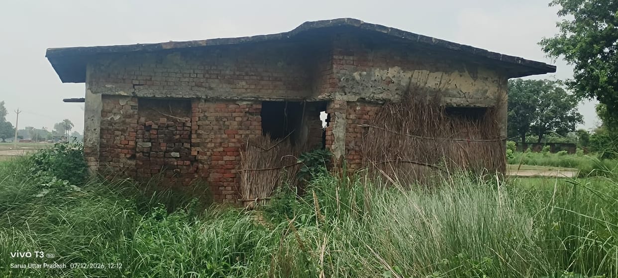ANM center dilapidated; health services at a standstill.