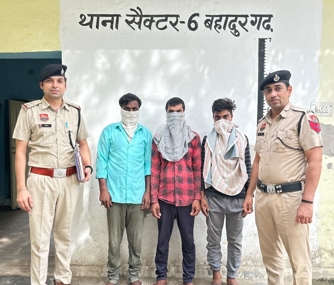Three accused arrested in laborer's murder case.