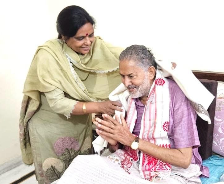 Dr. Archana inquired about Prof. Rambilas's well-being.