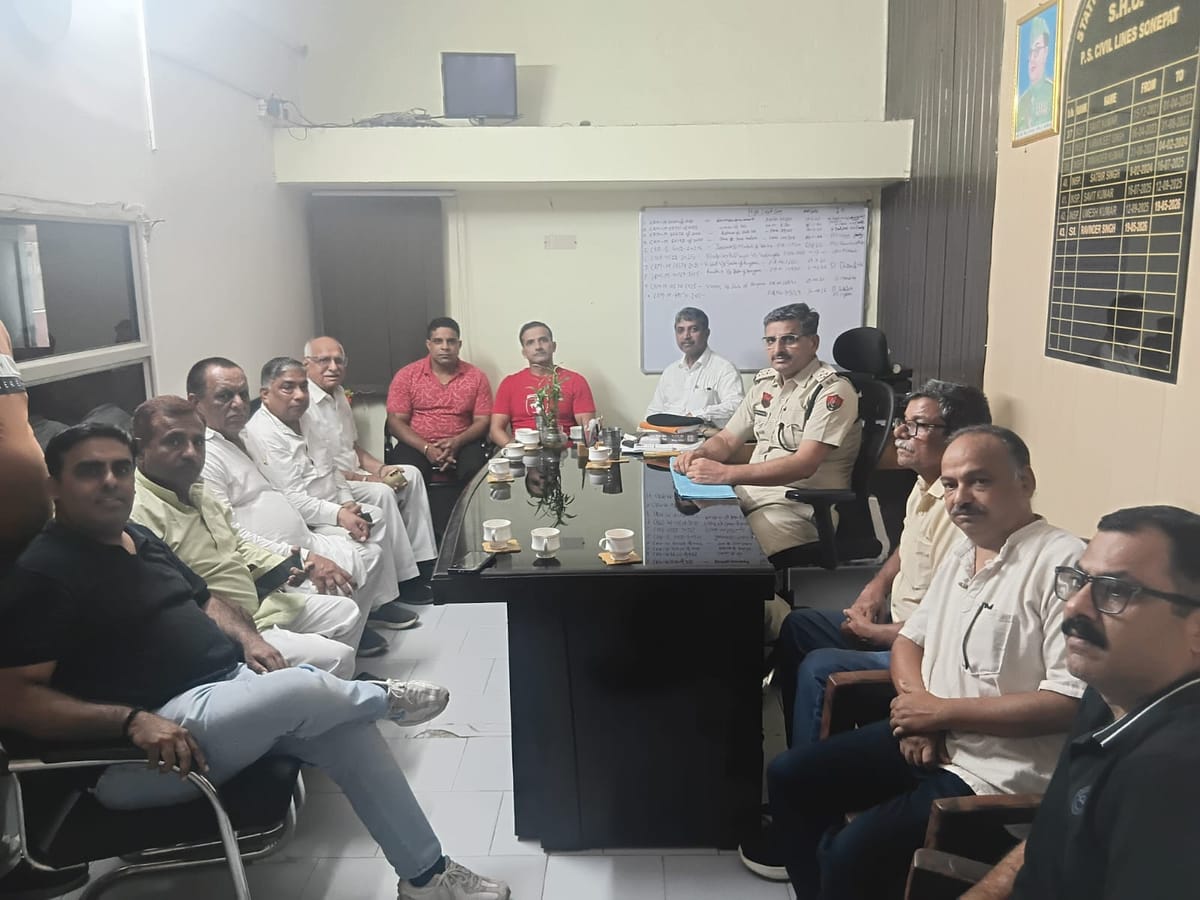 Sonipat News: क्षेत्र में शांति, सुरक्षा एवं सौहार्दपूर्ण वातावरण बनाए रखने का संकल्प लिया