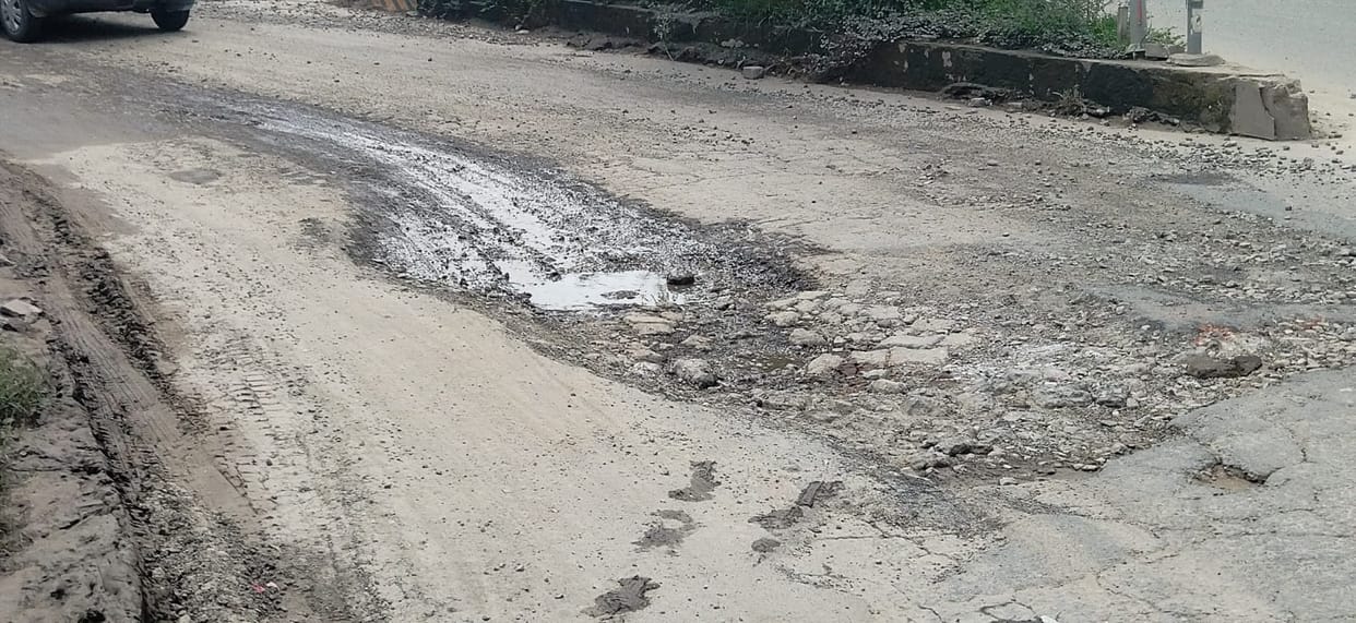 The first monsoon rains left city roads inundated, leaving pedestrians reeling.
