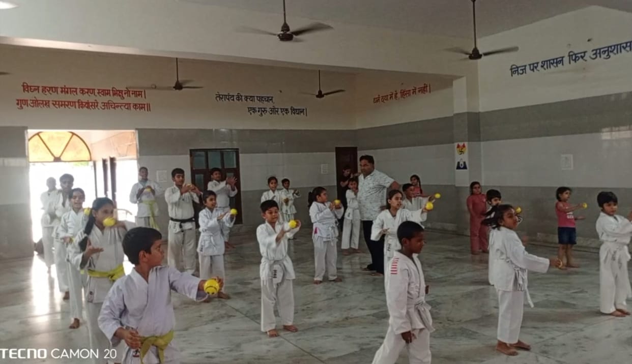 No government karate coach in the district; players forced to train at private academies.