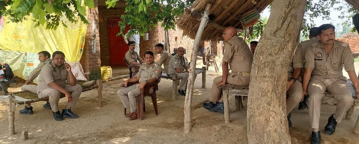 Five accused arrested for arson and stone-pelting; police deployed in Kadarchowk village.