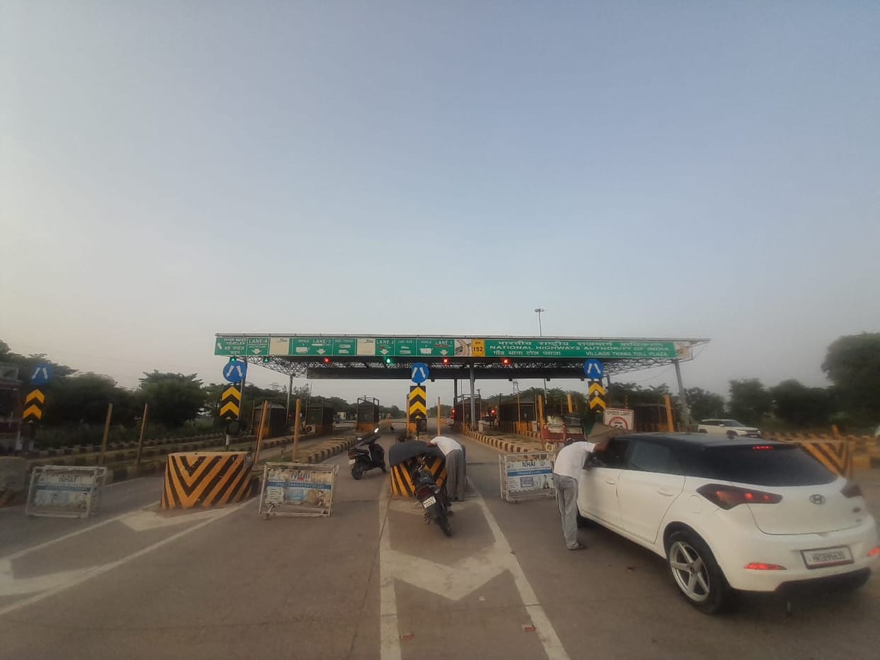 Toll for heavy vehicles increased at Thana toll plaza, while car rates remain unchanged.