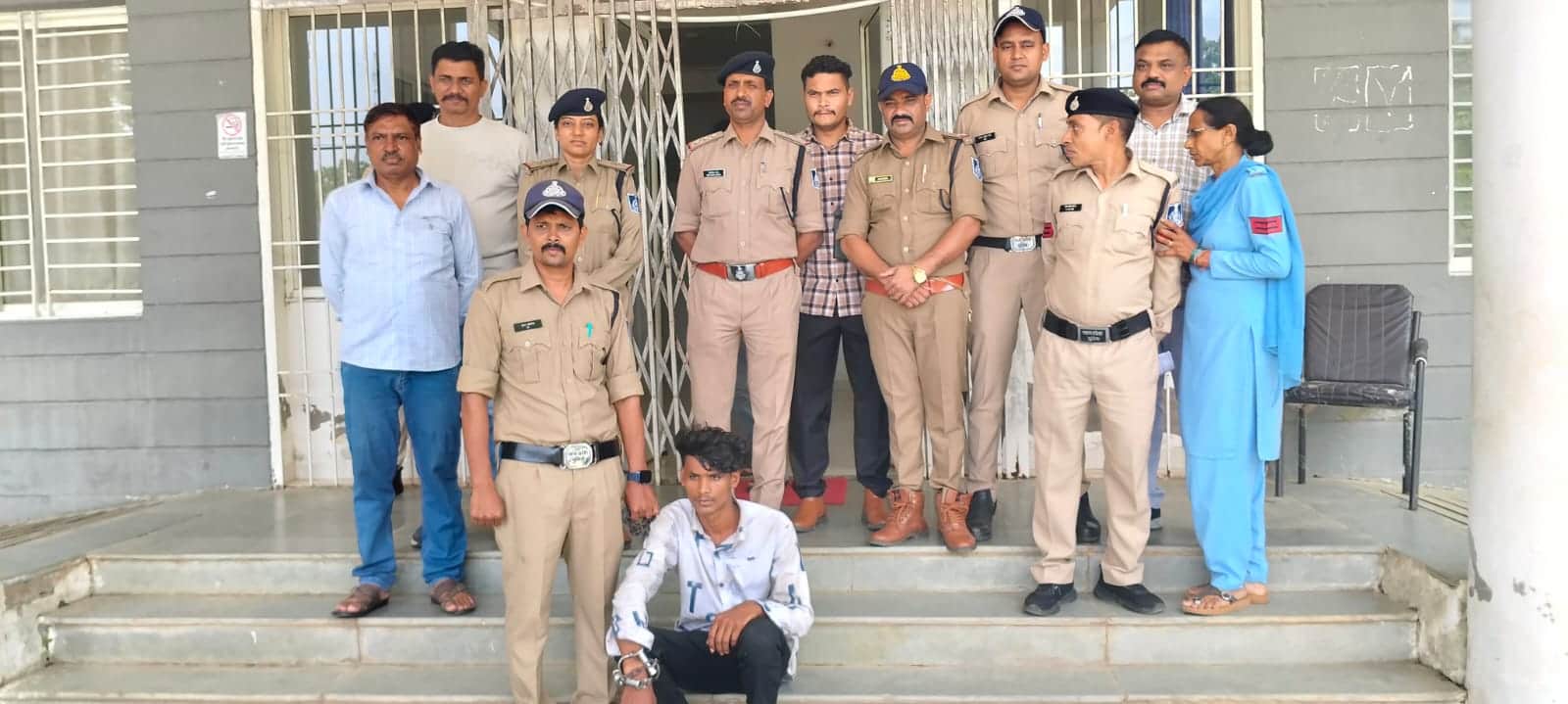 पुलिस ने आरोपी को किया गिरफ्तार