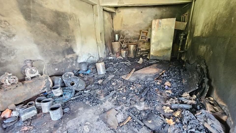 Fire breaks out at furniture workshop in Sundernagar