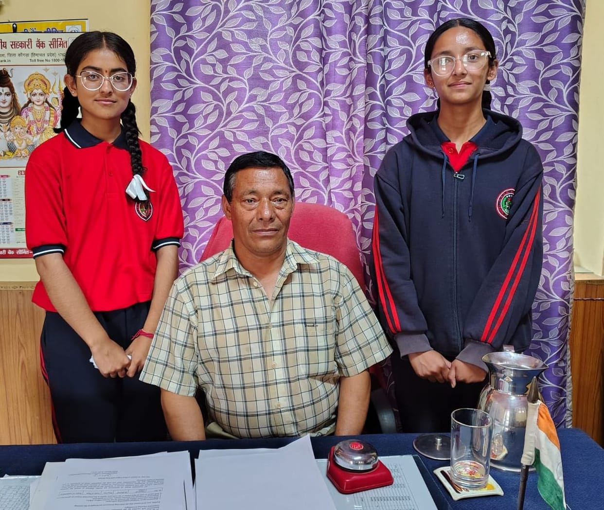 Two students from Namhong School selected for the Super-100 scholarship.