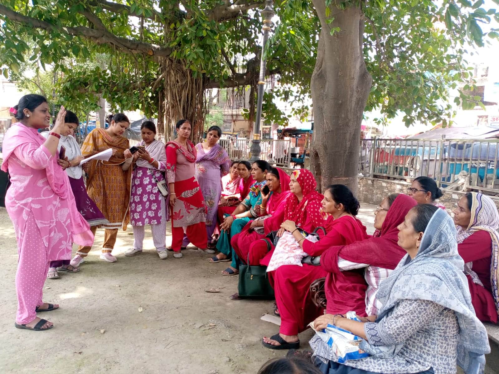 आशा वर्कर यूनियन ने आगामी रैली के लिए की चर्चा